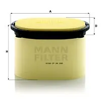 Filtr powietrza MANN-FILTER CP 26 295 Rabat
