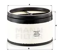Filtr powietrza MANN-FILTER CP 32 001 Ekspresowa dostawa