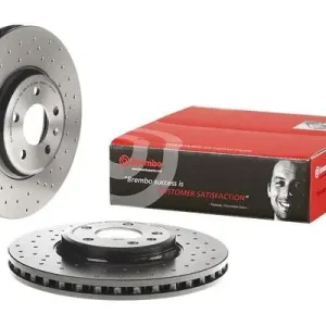 Tarcza hamulcowa BREMBO 09 A758 1X 8K0615301A AUDI A4 07- PRZÓD Wybór klientów
