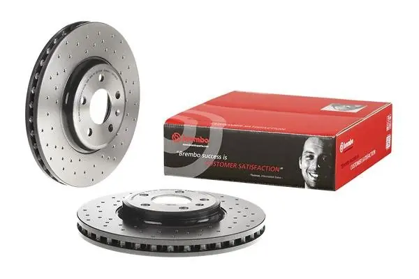 Tarcza hamulcowa BREMBO 09 A758 1X 8K0615301A AUDI A4 07- PRZÓD Wybór klientów