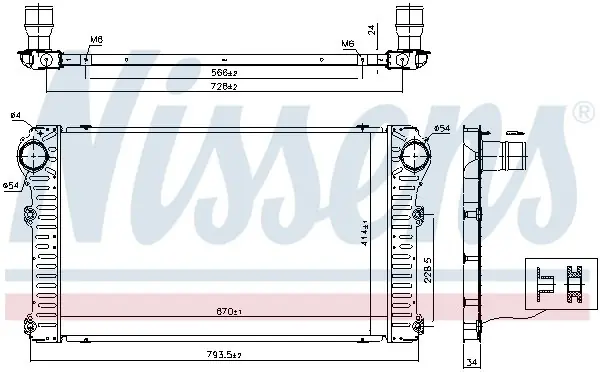 INTERCOOLER TOYOTA Niska cena